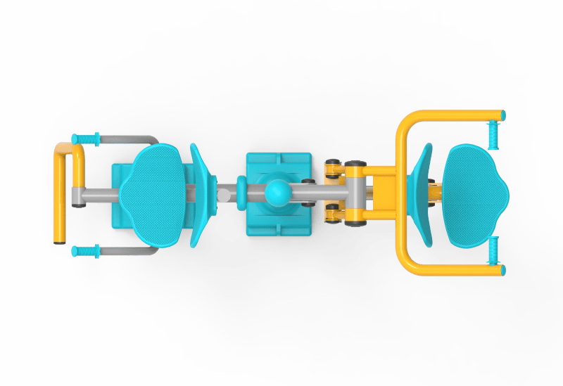 Bacak Agirlik ve Vucut Gelistirme Aleti KLF-05 | Dış Mekan Spor Aletleri | Erse Kent Mobilyaları